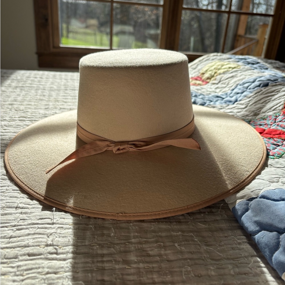 Lack of Color Ivory Rancher Boater Hat - Picture 2 of 9